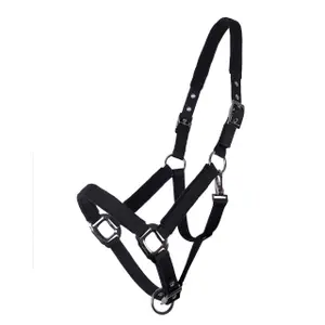 Cabestro con máscara antimoscas para caballo QHP image-1