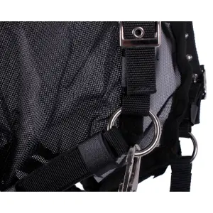 Cabestro con máscara antimoscas para caballo QHP image-2