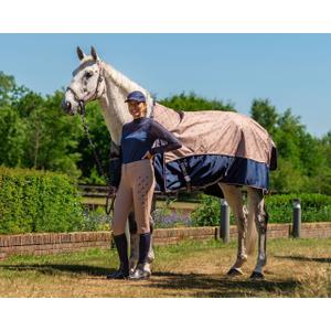 Pantalon équitation mid grip femme QHP Summer Focus image-2