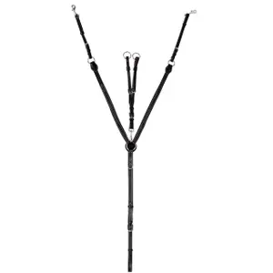 Luxus-Jagdhalsband mit Ziernähten QHP image-0