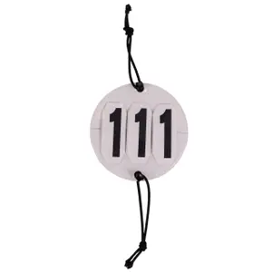 Hållare för ridnummer Q-essentials Prim (x2) image-0