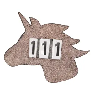 Αριθμοκάρτα ιππασίας QHP Unicorn image-0