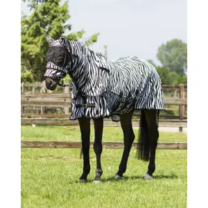 Μπλούζα για άλογο QHP zebra image-3