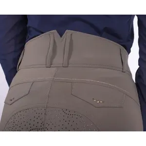 Pantalón equitación para mujer QHP image-4