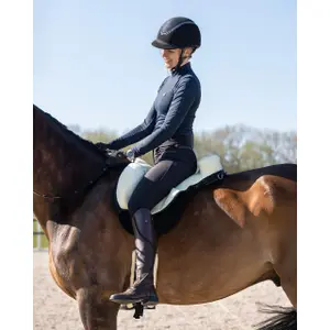 Supersofte Rohe Reitunterlage für Pferde QHP image-2