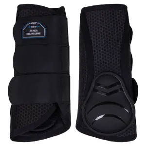 Closed front gaiters for horses QHP Air Mesh image-0