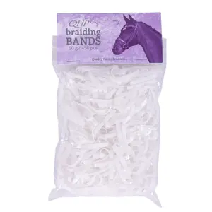 Wide rubber hair ties for horses Q-essentials image-0