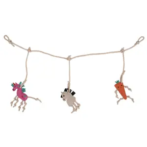 Pferdespielzeug hängendes Stallseil QHP image-0