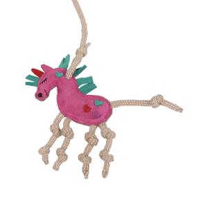 Pferdespielzeug hängendes Stallseil QHP image-1