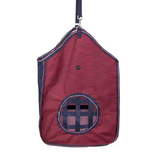 Hay bag for horse QHP collection Cherry image-0