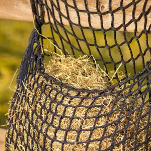 Reversible hay bag for horse QHP Slowfeeder image-2