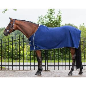 6017-bl-fleece-blanket-with-straps-q-essentials-basic-blue