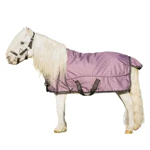 Outdoor paardendeken QHP 600D Turnout Collection falabella 150g image-0