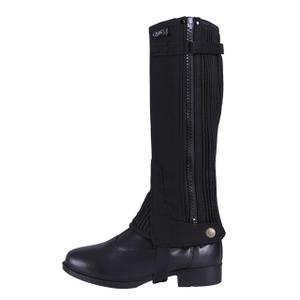 7107-zw-mini-chaps-en-daim-enfant-q-essentials-black