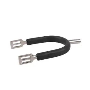 Női lekerekített hegyű lovagló sarkantyú gumi talppal Q-essentials image-0