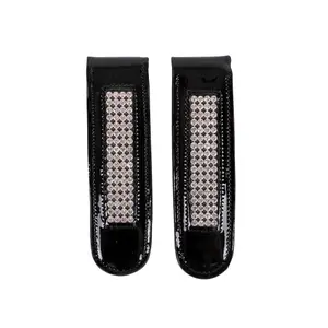 Accessoire de bottes équitation clips pour bottes QHP Madelon image-0