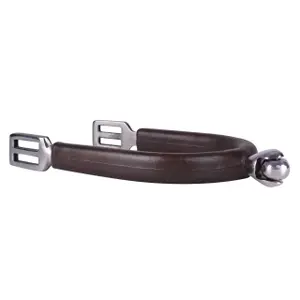 Paardrij-esporen met horizontale schijf en rubber voor vrouwen Q-essentials image-0