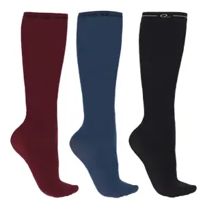 Pack of 3 pairs of riding socks QHP (x3)