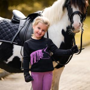 Ridhandskar för barn QHP Lize image-2