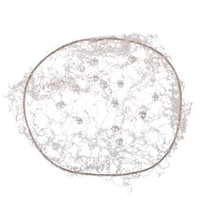 Rede para cabelo mulher QHP Invisible Pearl image-0
