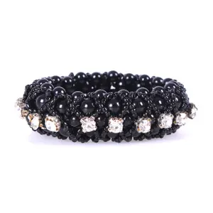 elastic for woman's bun QHP Diamond image-0