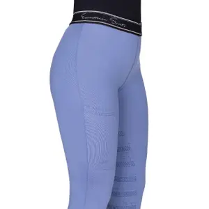 Leggings de equitação full grip para mulher QHP Eden image-3
