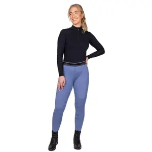 Leggings de equitação full grip para mulher QHP Eden image-1