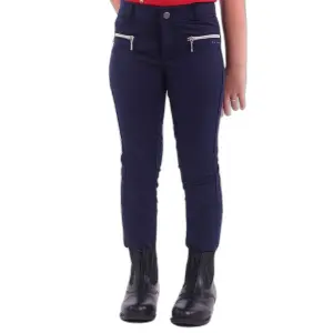 Full grip riding pants for girls QHP Tanya image-0