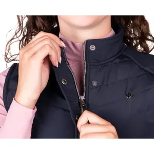 Sleeveless riding jacket for women QHP Meave image-3