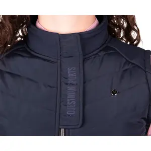 Sleeveless riding jacket for women QHP Meave image-4
