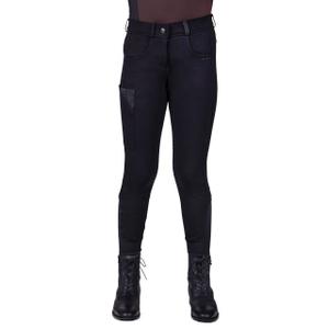 Pantalon équitation mid grip enfant QHP Kae image-1