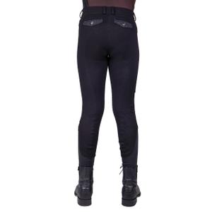 Pantalon équitation mid grip enfant QHP Kae image-3
