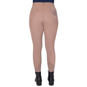 Pantalon équitation mid grip femme QHP Summer Focus image-1