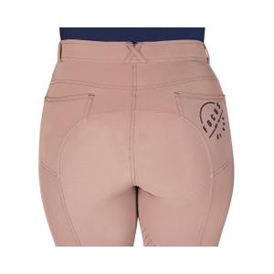 Pantalon équitation mid grip femme QHP Summer Focus image-4