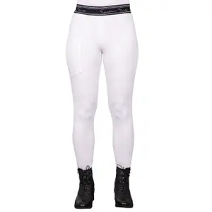 Women's competition riding leggings QHP Eden image-0