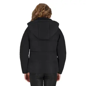 Winterjacke mit abnehmbaren Ärmeln für Mädchen Reiten QHP Rayah image-2