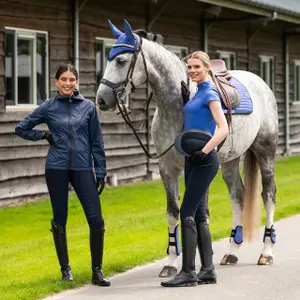 Waterproof riding jacket for women QHP Nyomi image-3