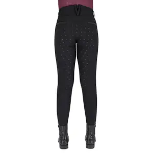 Reithose full grip Damen QHP Zahra image-1