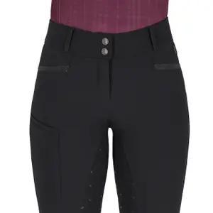 Reithose full grip Damen QHP Zahra image-3