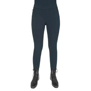 Reitleggings full grip Damen QHP Teddie image-1