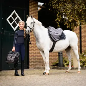 Children's full grip riding Trousers QHP Lymee image-2