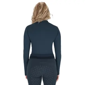 Polo da competizione a maniche lunghe da donna QHP Teddie image-1