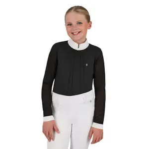 Girl's competition polo shirt QHP Sennah