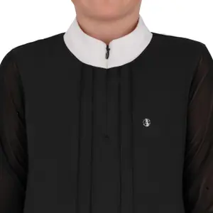 Girl's competition polo shirt QHP Sennah image-3