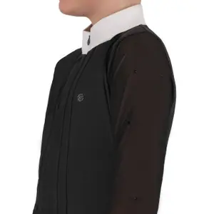 Girl's competition polo shirt QHP Sennah image-4