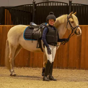 Toque for riding helmet QHP Glitter image-3