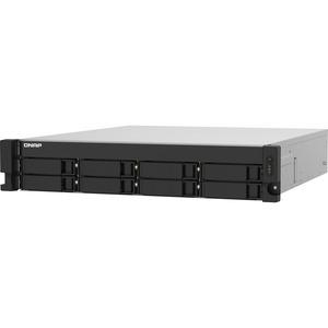 Serveurs NAS QNAP Ts-832pxu-rp-4g 2u 8bay 1.7ghz Qc 2x10gbe Sfp+ 2x2.5 Gbe Rps