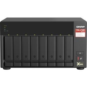 Serveurs NAS QNAP Ts-873a-8g 8 Bay 2.2ghz 4c/8t 8gb Ddr4 2x 2.5gbe Opt 10gbe Exp image-1