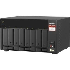 Serveurs NAS QNAP Ts-873a-8g 8 Bay 2.2ghz 4c/8t 8gb Ddr4 2x 2.5gbe Opt 10gbe Exp image-2