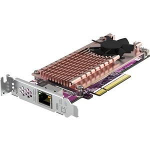 Carte réseau QNAP 2xpcie2280 M.2ssd Sl Pciegen3x8 1x aqc113c 10gbe nbase-t port image-4